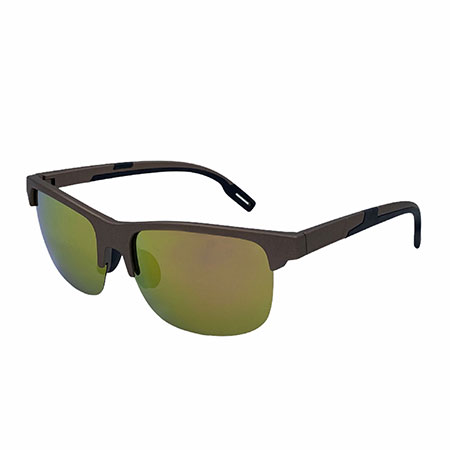 Retro Half Frame Sunglasses - SF-3062