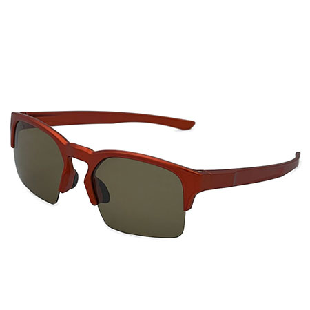 Правоъгълни слънчеви очила с полурамки - F-3048